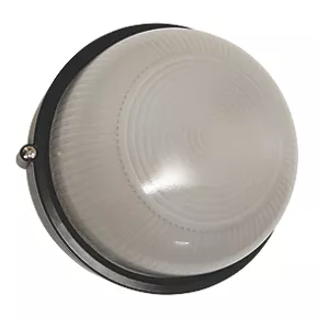 LAP Napoli Indoor & Outdoor Round Bulkhead Black 1 LAP Napoli Indoor & Outdoor Round Bulkhead Black