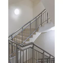 Luceco Sierra Indoor Dome LED Bulkhead With Microwave Sensor White 15W 1200lm 7 Luceco Sierra Indoor Dome LED Bulkhead With Microwave Sensor White 15W 1200lm -Outdoor Lighting Sales 112KJ A3