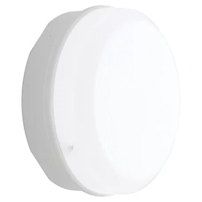Luceco Outdoor Round LED Bulkhead White 9W 1150lm 2 Luceco Outdoor Round LED Bulkhead White 9W 1150lm - Image 2
