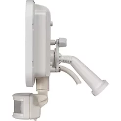 Luceco Castra Outdoor LED Floodlight With PIR Sensor White 30W 3150lm -Outdoor Lighting Sales 175KJ A2