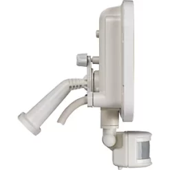 Luceco Castra Outdoor LED Floodlight With PIR Sensor White 30W 3150lm -Outdoor Lighting Sales 175KJ A3