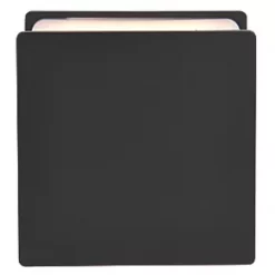 Alba Outdoor LED Wall Light Black 12W 700lm -Outdoor Lighting Sales 179PP A3