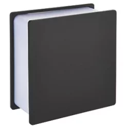 Alba Outdoor LED Wall Light Black 12W 700lm