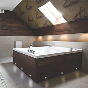 Aurora M-Lite 30mm Outdoor LED Deck Light Kit Stainless Steel 7.2W 144lm 12 Pack 2 Aurora M-Lite 30mm Outdoor LED Deck Light Kit Stainless Steel 7.2W 144lm 12 Pack - Image 2