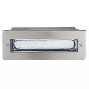 Masterlite Outdoor LED Brick Light Brushed Stainless Steel 4.3W 280lm 3 Masterlite Outdoor LED Brick Light Brushed Stainless Steel 4.3W 280lm - Image 3