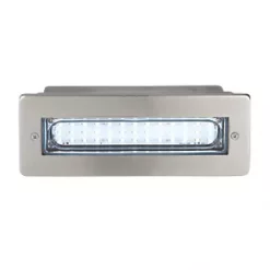 Masterlite Outdoor LED Brick Light Brushed Stainless Steel 4.3W 280lm 7 Masterlite Outdoor LED Brick Light Brushed Stainless Steel 4.3W 280lm -Outdoor Lighting Sales 213PP A3