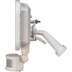 Luceco Castra Outdoor LED Floodlight With PIR Sensor White 20W 2400lm -Outdoor Lighting Sales 219KJ A2