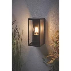 LAP Breton Outdoor Rectangular Frame Lantern Matt Black 9 LAP Breton Outdoor Rectangular Frame Lantern Matt Black -Outdoor Lighting Sales 234PG A4