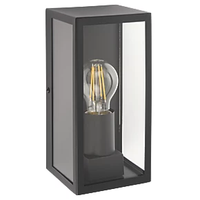 LAP Breton Outdoor Rectangular Frame Lantern Matt Black 1 LAP Breton Outdoor Rectangular Frame Lantern Matt Black