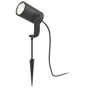 Philips Hue Lily Outdoor LED Smart Extension Spike Spotlight Black 8W 600lm 1 Philips Hue Lily Outdoor LED Smart Extension Spike Spotlight Black 8W 600lm