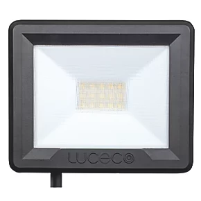 Luceco Eco Slimline Outdoor LED Floodlight Black 10W 800lm 2 Luceco Eco Slimline Outdoor LED Floodlight Black 10W 800lm - Image 2