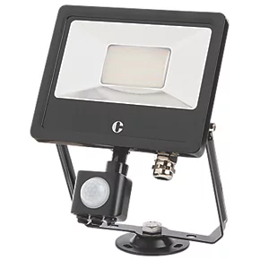 Collingwood Outdoor LED Floodlight With PIR Sensor Black 20W Up to 2400lm 2 Collingwood Outdoor LED Floodlight With PIR Sensor Black 20W Up to 2400lm - Image 2