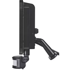 Luceco Castra Outdoor LED Floodlight With PIR Sensor Black 50W 5400lm -Outdoor Lighting Sales 285KJ A2