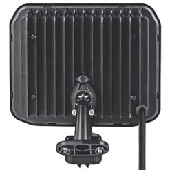 Luceco Castra Outdoor LED Floodlight With PIR Sensor Black 50W 5400lm -Outdoor Lighting Sales 285KJ A4