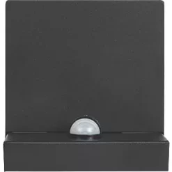 Luceco Outdoor LED Decorative External Wall Lantern With PIR & Photocell Sensor Black 7W 810lm -Outdoor Lighting Sales 306PV A4