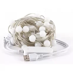 TCP 10m Outdoor LED Bobble RGB Bluetooth String Lights 4W 56lm