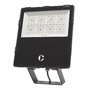 Collingwood K2 Outdoor LED Industrial Floodlight Black 100W 11,400lm 1 Collingwood K2 Outdoor LED Industrial Floodlight Black 100W 11,400lm