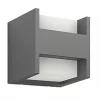 Philips Hue Arbour Outdoor LED H-Shape Garden Wall Light Anthracite 4.5W 800lm