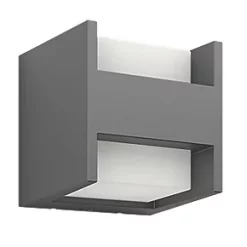 Philips Hue Arbour Outdoor LED H-Shape Garden Wall Light Anthracite 4.5W 800lm