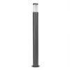 4lite 900mm Outdoor LED Bollard Graphite 8W 268lm