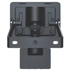 LAP Weyburn Outdoor LED Floodlight With PIR Sensor Black 10W 1000lm -Outdoor Lighting Sales 433PG A3