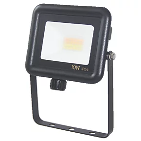 Brackenheath Indoor & Outdoor LED Floodlight Black 10W 900lm 1 Brackenheath Indoor & Outdoor LED Floodlight Black 10W 900lm