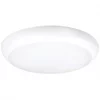 Luceco Sierra Indoor & Outdoor Round LED Bulkhead With Microwave Sensor White 24W 2000lm