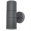 Luceco LEXDSSUDG-01 Outdoor Decorative External Wall Light Slate Grey