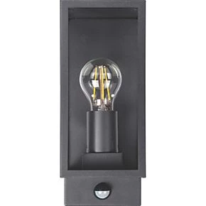 Luceco Outdoor LED Decorative External Wall Lantern With PIR & Photocell Sensor Slate Grey 7W 810lm 2 Luceco Outdoor LED Decorative External Wall Lantern With PIR & Photocell Sensor Slate Grey 7W 810lm - Image 2