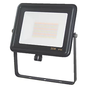 Brackenheath Indoor & Outdoor LED Floodlight Black 30W 2700lm 1 Brackenheath Indoor & Outdoor LED Floodlight Black 30W 2700lm