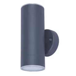 LAP Outdoor LED Up & Down Wall Light Charcoal Grey 8.6W 760lm
