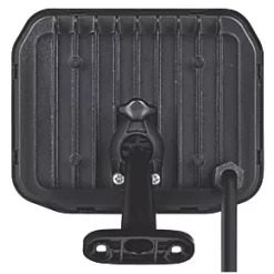 Luceco Castra Outdoor LED Floodlight Black 30W 3000lm -Outdoor Lighting Sales 569KJ A4