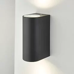 LAP Outdoor Up & Down Wall Light Black 10 LAP Outdoor Up & Down Wall Light Black -Outdoor Lighting Sales 570JK A4