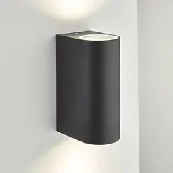 LAP Outdoor Up & Down Wall Light Black 11 LAP Outdoor Up & Down Wall Light Black -Outdoor Lighting Sales 570JK A5