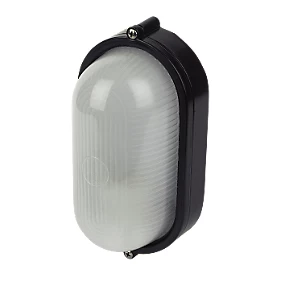 Napoli Outdoor Oval Oval Bulkhead Black 1 Napoli Outdoor Oval Oval Bulkhead Black