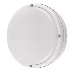 Philips Ledinaire Indoor & Outdoor Maintained Emergency Round LED Bulkhead White 11W 1100lm