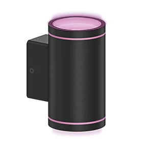 Calex Outdoor LED Smart Up and Down Light Black 8.5W 2x380lm 2 Calex Outdoor LED Smart Up and Down Light Black 8.5W 2x380lm - Image 2