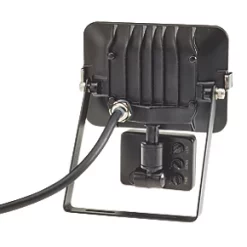 Brackenheath iSpot Outdoor LED Slim Floodlight With PIR Sensor Black 30W 2700lm -Outdoor Lighting Sales 658FH A2