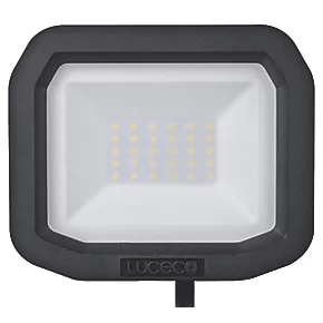 Luceco Castra Outdoor LED Floodlight Black 20W 2200lm 2 Luceco Castra Outdoor LED Floodlight Black 20W 2200lm - Image 2