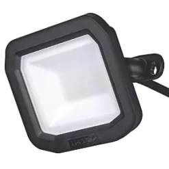 Luceco Castra Outdoor LED Floodlight Black 20W 2200lm