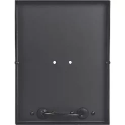 Luceco Outdoor LED Flush-Mounted Decorative Wall Lantern Black 7W 810lm -Outdoor Lighting Sales 670PV A3