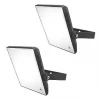 4lite Outdoor LED Floodlight Black 50W 3992lm