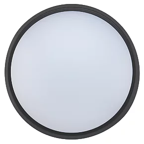Luceco Eco Indoor & Outdoor Round LED Decorative Bulkhead Black / White 10W 700lm 3 Luceco Eco Indoor & Outdoor Round LED Decorative Bulkhead Black / White 10W 700lm - Image 3