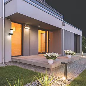 4lite Outdoor LED Wall Light Graphite 8W 268lm 3 4lite Outdoor LED Wall Light Graphite 8W 268lm - Image 3