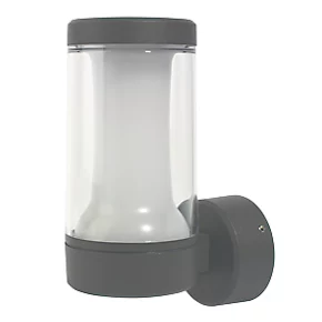 4lite Outdoor LED Wall Light Graphite 8W 268lm 1 4lite Outdoor LED Wall Light Graphite 8W 268lm