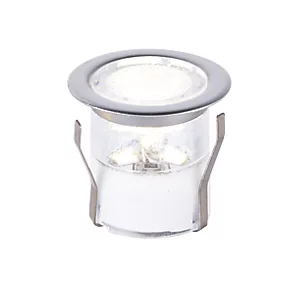 LAP Coldstrip 30mm Outdoor LED Recessed Deck Light Kit Brushed Chrome 4.4W 10 x 19.5lm 10 Pack 2 LAP Coldstrip 30mm Outdoor LED Recessed Deck Light Kit Brushed Chrome 4.4W 10 x 19.5lm 10 Pack - Image 2