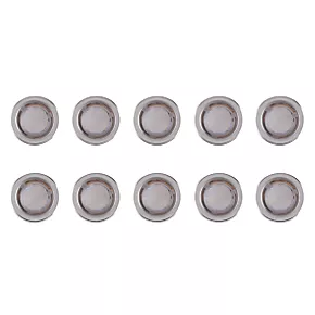 LAP Coldstrip 30mm Outdoor LED Recessed Deck Light Kit Brushed Chrome 4.4W 10 x 19.5lm 10 Pack 3 LAP Coldstrip 30mm Outdoor LED Recessed Deck Light Kit Brushed Chrome 4.4W 10 x 19.5lm 10 Pack - Image 3