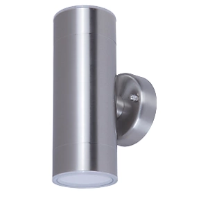 LAP Outdoor LED Up & Down Wall Light Silver 8.6W 760lm 1 LAP Outdoor LED Up & Down Wall Light Silver 8.6W 760lm