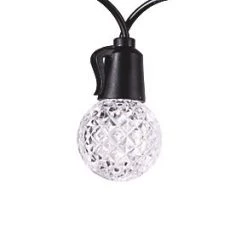 TCP Globe Crystal 22K 15m Outdoor LED Festoon Lights 8W 346lm -Outdoor Lighting Sales 774FV A3