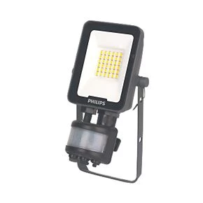 Philips Ledinaire Outdoor LED Floodlight With PIR & Photocell Sensor Grey 10W 1200lm 1 Philips Ledinaire Outdoor LED Floodlight With PIR & Photocell Sensor Grey 10W 1200lm